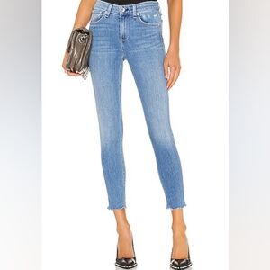 Rag & Bone Cate mid-rise ankle skinny Palmer wash 26